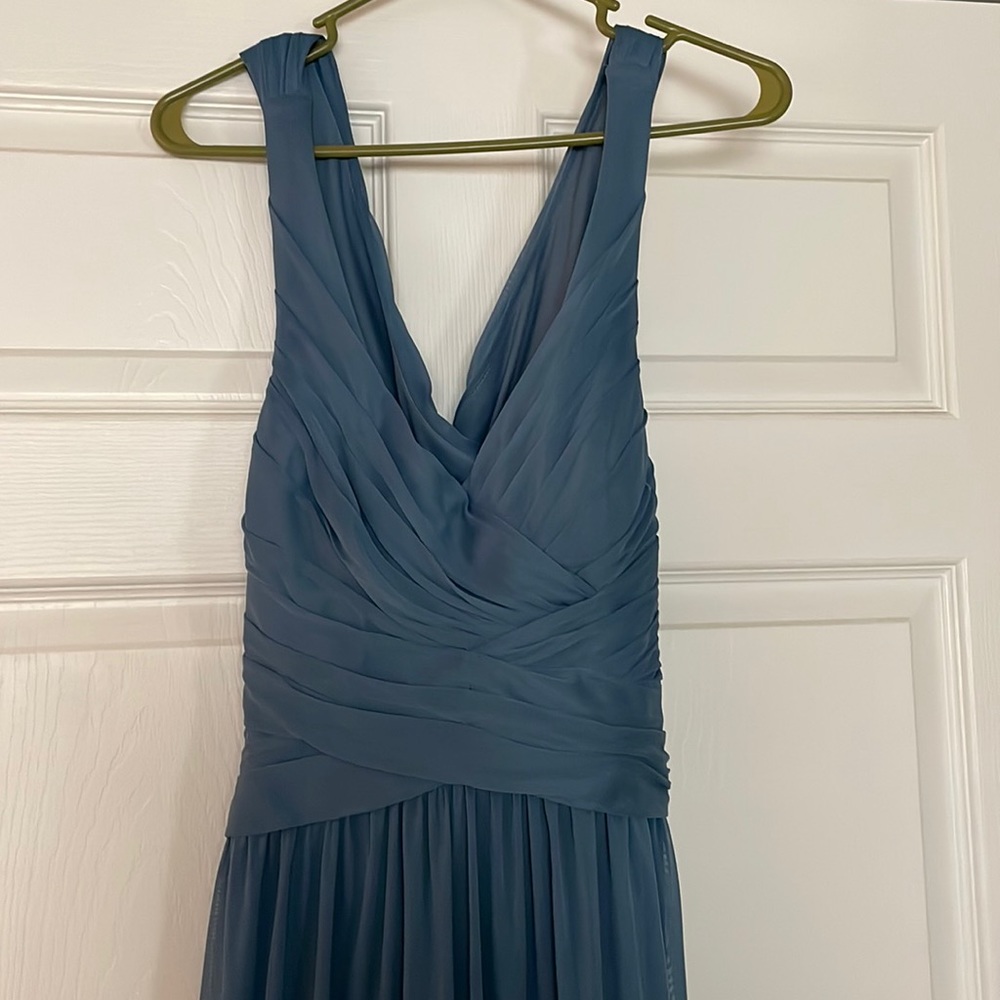 David’s Bridal, Bridesmaid Dress, size 10, worn once, no damage, no stains.